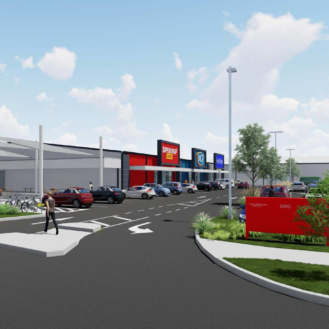 New large format retail space in Wonthaggi